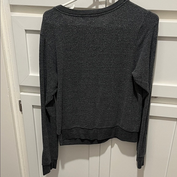 Wildfox Dark Gray Knit Top - Picture 3 of 3